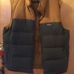 Men’s Patagonia Reversible Bivy Down Vest XL